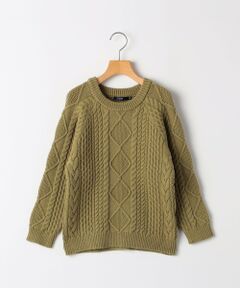 SHIPS / シップス シャツ・ブラウス | SHIPS KIDS:80〜90cm /〈洗濯機可能〉ケーブル ニット