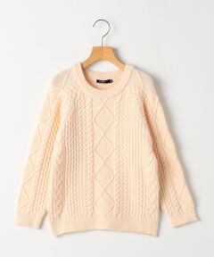 SHIPS / シップス シャツ・ブラウス | SHIPS KIDS:100〜130cm /〈洗濯機可能〉ケーブル ニット