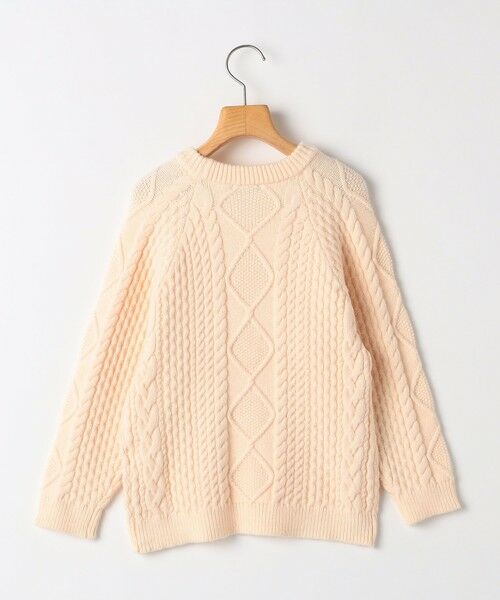 SHIPS / シップス シャツ・ブラウス | SHIPS KIDS:100〜130cm /〈洗濯機可能〉ケーブル ニット | 詳細1