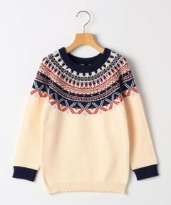 SHIPS / シップス シャツ・ブラウス | SHIPS KIDS:100〜130cm /〈洗濯機可能〉フェアアイル ニット