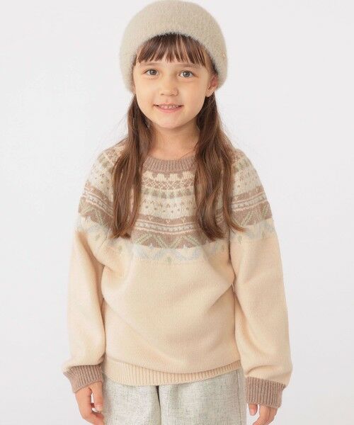 SHIPS / シップス シャツ・ブラウス | SHIPS KIDS:100〜130cm /〈洗濯機可能〉フェアアイル ニット | 詳細2