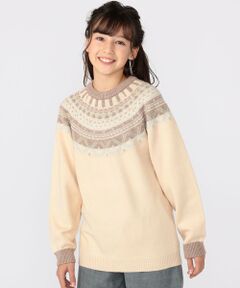 SHIPS / シップス シャツ・ブラウス | SHIPS KIDS:140〜160cm /〈洗濯機可能〉フェアアイル ニット