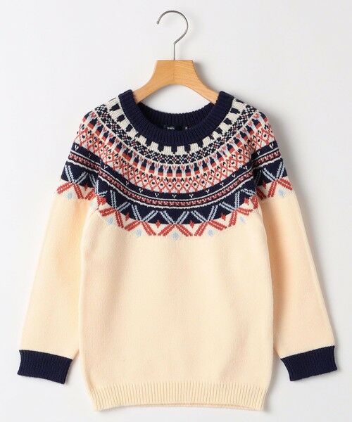 SHIPS / シップス シャツ・ブラウス | SHIPS KIDS:140〜160cm /〈洗濯機可能〉フェアアイル ニット | 詳細10