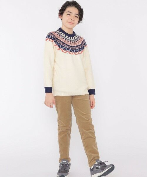 SHIPS / シップス シャツ・ブラウス | SHIPS KIDS:140〜160cm /〈洗濯機可能〉フェアアイル ニット | 詳細5