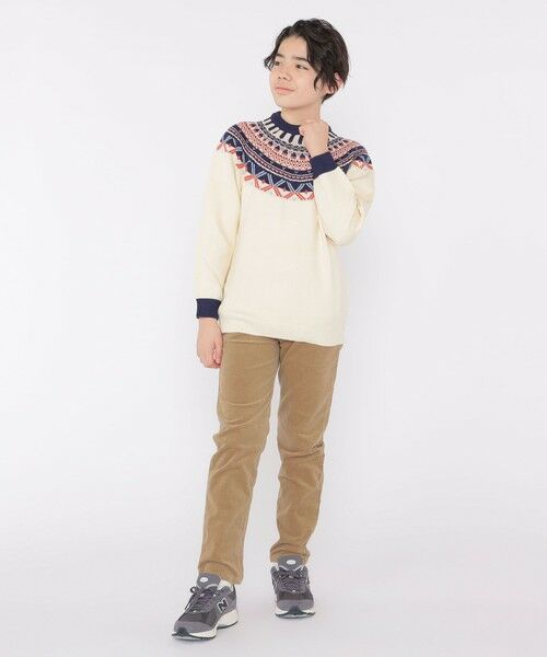 SHIPS / シップス シャツ・ブラウス | SHIPS KIDS:140〜160cm /〈洗濯機可能〉フェアアイル ニット | 詳細6