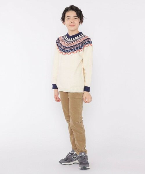 SHIPS / シップス シャツ・ブラウス | SHIPS KIDS:140〜160cm /〈洗濯機可能〉フェアアイル ニット | 詳細7