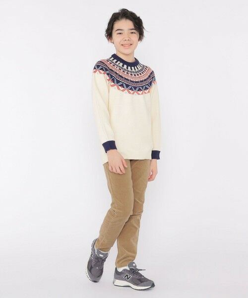 SHIPS / シップス シャツ・ブラウス | SHIPS KIDS:140〜160cm /〈洗濯機可能〉フェアアイル ニット | 詳細8