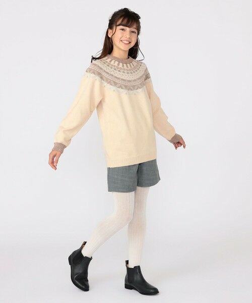 SHIPS / シップス シャツ・ブラウス | SHIPS KIDS:140〜160cm /〈洗濯機可能〉フェアアイル ニット | 詳細15