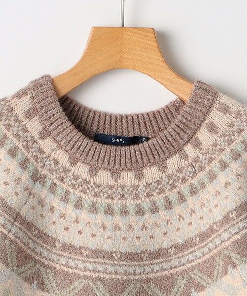 SHIPS / シップス シャツ・ブラウス | SHIPS KIDS:140〜160cm /〈洗濯機可能〉フェアアイル ニット | 詳細22