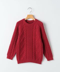 SHIPS / シップス ニット・セーター | SHIPS KIDS:80〜90cm /〈洗濯機可能〉ケーブル ニット