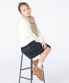 SHIPS / シップス ニット・セーター | SHIPS KIDS:100〜130cm /〈洗濯機可能〉ケーブル ニット