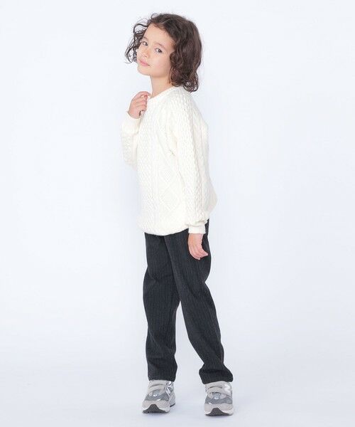 SHIPS / シップス ニット・セーター | SHIPS KIDS:100〜130cm /〈洗濯機可能〉ケーブル ニット | 詳細16