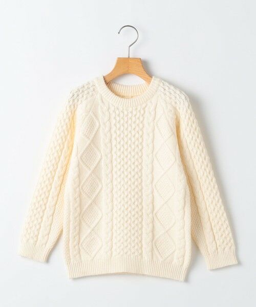 SHIPS / シップス ニット・セーター | SHIPS KIDS:100〜130cm /〈洗濯機可能〉ケーブル ニット | 詳細17