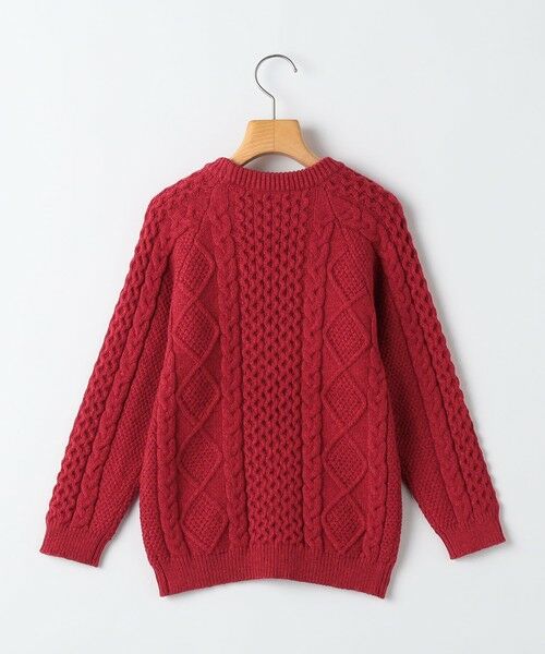 SHIPS / シップス ニット・セーター | SHIPS KIDS:140〜160cm /〈洗濯機可能〉ケーブル ニット | 詳細2