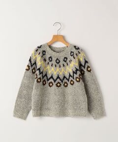SHIPS / シップス ニット・セーター | SHIPS KIDS:80〜90cm /〈洗濯機可能〉フェアアイル柄 ニット