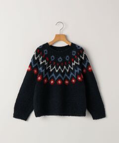 SHIPS / シップス ニット・セーター | SHIPS KIDS:80〜90cm /〈洗濯機可能〉フェアアイル柄 ニット