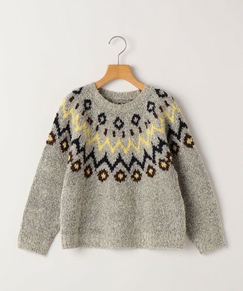 SHIPS / シップス ニット・セーター | SHIPS KIDS:100〜130cm /〈洗濯機可能〉フェアアイル柄 ニット | 詳細12