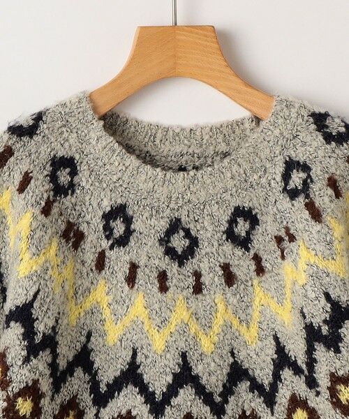 SHIPS / シップス ニット・セーター | SHIPS KIDS:100〜130cm /〈洗濯機可能〉フェアアイル柄 ニット | 詳細14