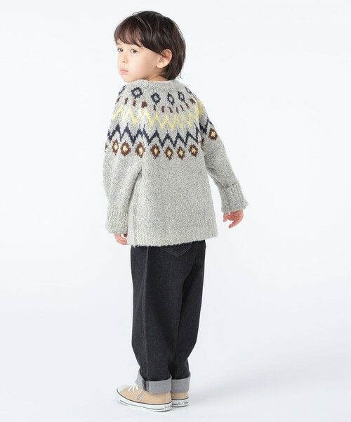 SHIPS / シップス ニット・セーター | SHIPS KIDS:100〜130cm /〈洗濯機可能〉フェアアイル柄 ニット | 詳細6
