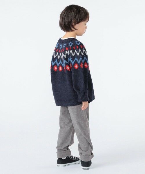 SHIPS / シップス ニット・セーター | SHIPS KIDS:100〜130cm /〈洗濯機可能〉フェアアイル柄 ニット | 詳細24