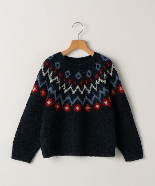 SHIPS / シップス ニット・セーター | SHIPS KIDS:100〜130cm /〈洗濯機可能〉フェアアイル柄 ニット | 詳細28