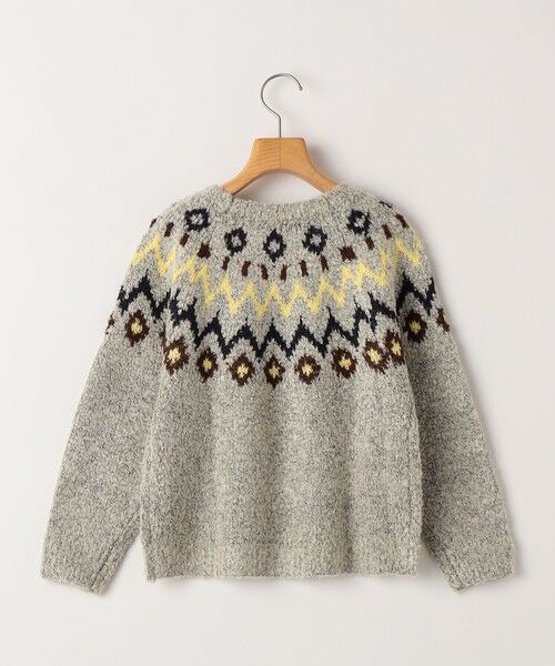 SHIPS / シップス ニット・セーター | SHIPS KIDS:140〜160cm /〈洗濯機可能〉フェアアイル柄 ニット | 詳細1