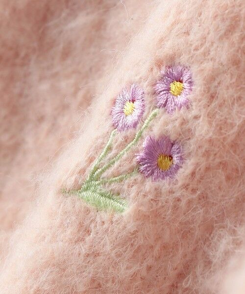 SHIPS / シップス ニット・セーター | SHIPS KIDS:100〜130cm /〈洗濯機可能〉シャギー エンブロイダリー ニット | 詳細13