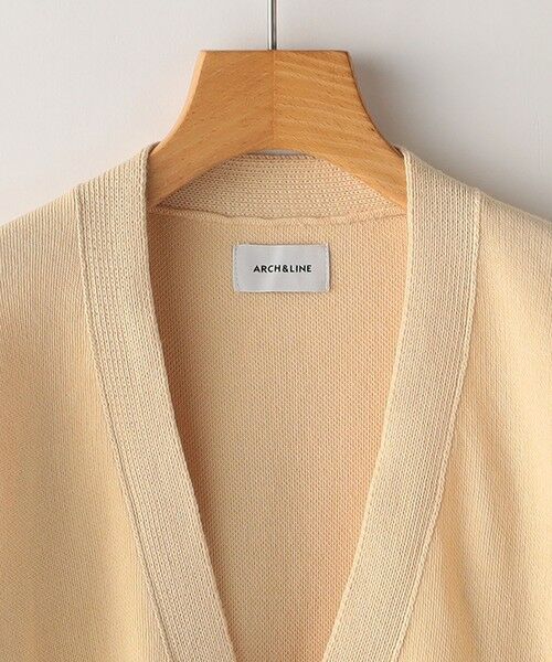 SHIPS / シップス カーディガン・ボレロ | ARCH&LINE:155cm / オーガニック コットン カーディガン | 詳細2