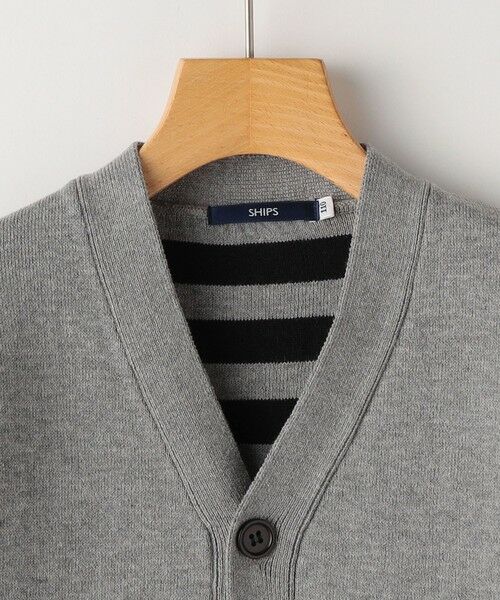 SHIPS / シップス カーディガン・ボレロ | SHIPS KIDS:100〜130cm /〈手洗い可能〉ダブル ジャカード カーディガン | 詳細2