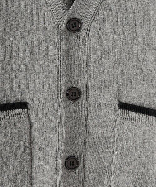 SHIPS / シップス カーディガン・ボレロ | SHIPS KIDS:100〜130cm /〈手洗い可能〉ダブル ジャカード カーディガン | 詳細5