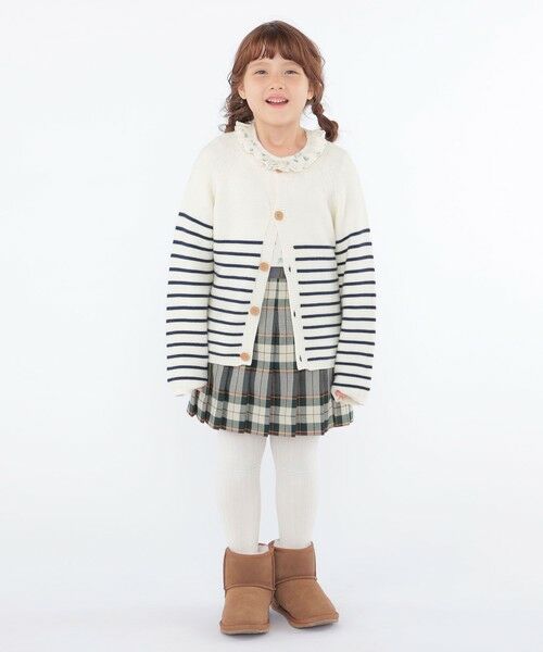 SHIPS / シップス カーディガン・ボレロ | SHIPS KIDS:100〜125cm /〈洗濯機可能〉ボーダー カーディガン | 詳細18
