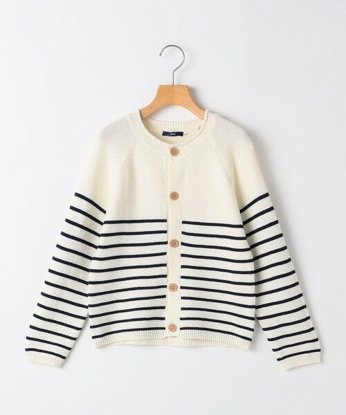 SHIPS / シップス カーディガン・ボレロ | SHIPS KIDS:100〜125cm /〈洗濯機可能〉ボーダー カーディガン | 詳細28