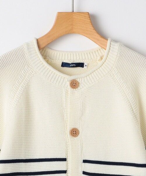SHIPS / シップス カーディガン・ボレロ | SHIPS KIDS:100〜125cm /〈洗濯機可能〉ボーダー カーディガン | 詳細30