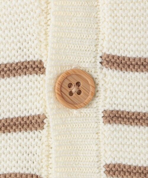 SHIPS / シップス カーディガン・ボレロ | SHIPS KIDS:130〜155cm / 〈洗濯機可能〉ボーダー カーディガン | 詳細12