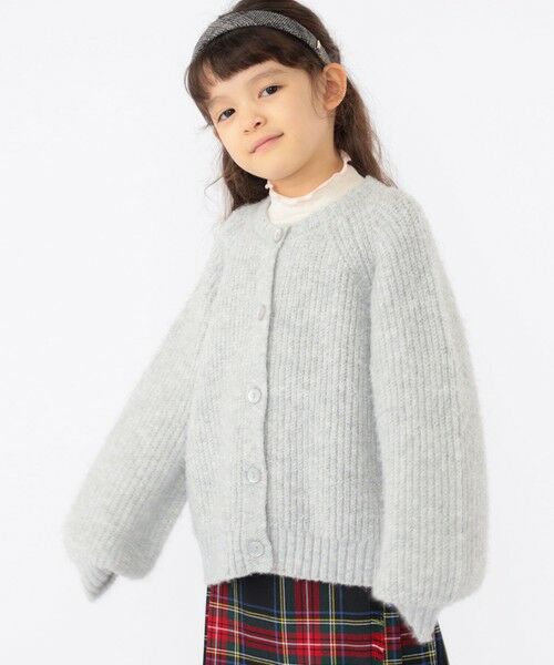 SHIPS / シップス カーディガン・ボレロ | SHIPS KIDS:100〜140cm / <手洗い可能> 5G 畔ニット カーディガン | 詳細3