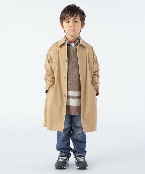 SHIPS / シップス ベスト | 【SHIPS KIDS別注】ARCH&LINE:110〜145cm / ギマ コットン ベスト | 詳細2