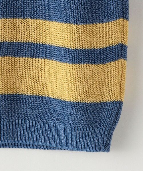 SHIPS / シップス ベスト | 【SHIPS KIDS別注】ARCH&LINE:110〜145cm / ギマ コットン ベスト | 詳細11