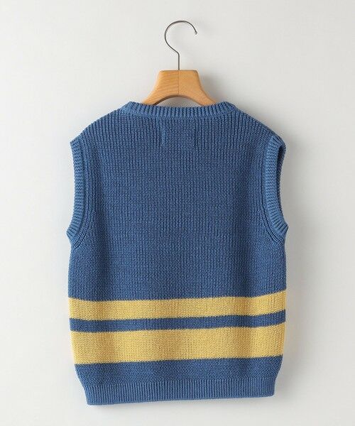 SHIPS / シップス ベスト | 【SHIPS KIDS別注】ARCH&LINE:110〜145cm / ギマ コットン ベスト | 詳細8