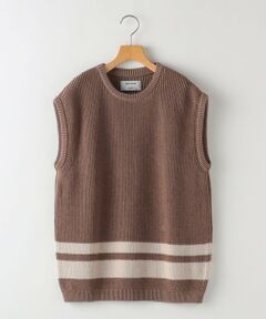SHIPS / シップス ベスト | 【SHIPS KIDS別注】ARCH&LINE:155cm / ギマ コットン ベスト