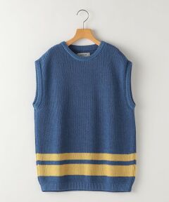 SHIPS / シップス ベスト | 【SHIPS KIDS別注】ARCH&LINE:155cm / ギマ コットン ベスト