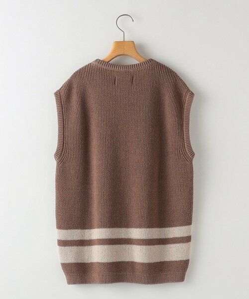 SHIPS / シップス ベスト | 【SHIPS KIDS別注】ARCH&LINE:155cm / ギマ コットン ベスト | 詳細1