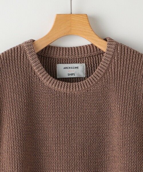 SHIPS / シップス ベスト | 【SHIPS KIDS別注】ARCH&LINE:155cm / ギマ コットン ベスト | 詳細2