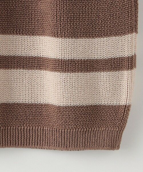 SHIPS / シップス ベスト | 【SHIPS KIDS別注】ARCH&LINE:155cm / ギマ コットン ベスト | 詳細4