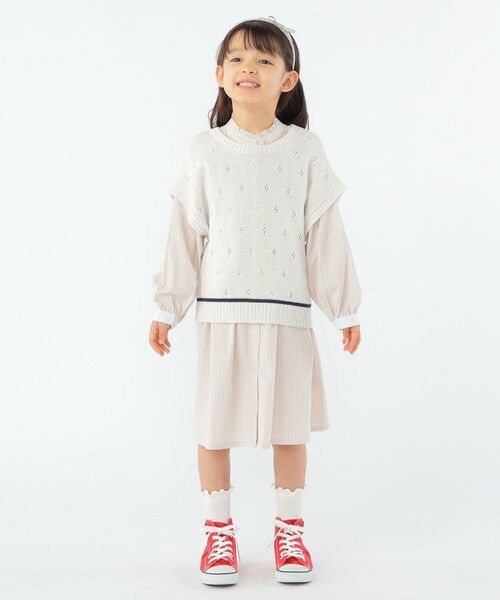 SHIPS / シップス ベスト | SHIPS KIDS:100〜125cm / サマーニット ベスト | 詳細5