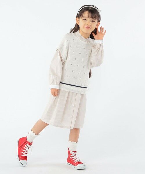 SHIPS / シップス ベスト | SHIPS KIDS:100〜125cm / サマーニット ベスト | 詳細6