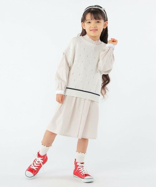 SHIPS / シップス ベスト | SHIPS KIDS:100〜125cm / サマーニット ベスト | 詳細7
