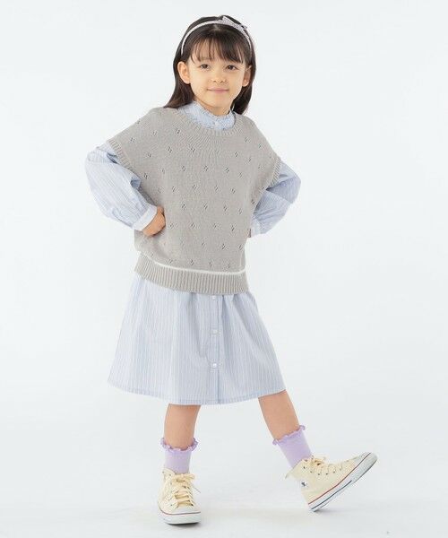 SHIPS / シップス ベスト | SHIPS KIDS:100〜125cm / サマーニット ベスト | 詳細16