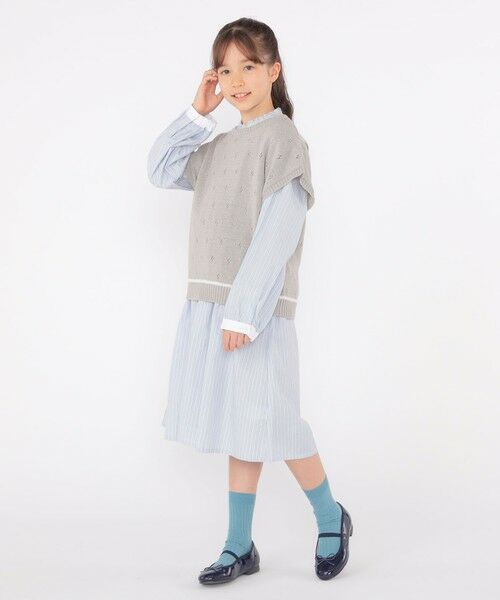 SHIPS / シップス ベスト | SHIPS KIDS:130〜155cm / サマーニット ベスト | 詳細11