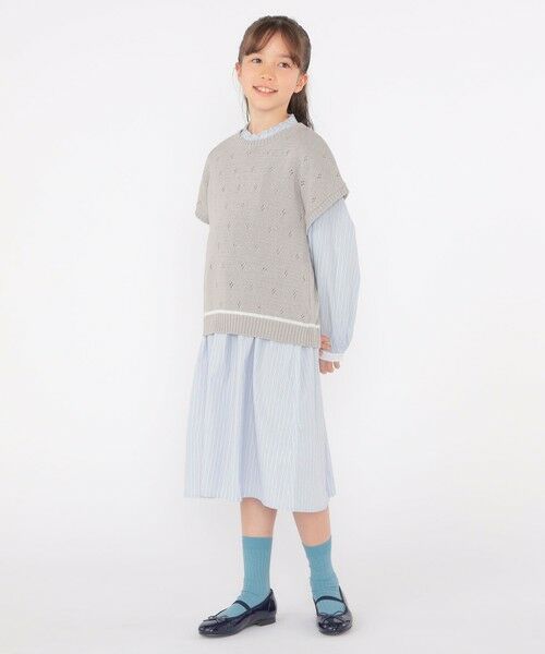 SHIPS / シップス ベスト | SHIPS KIDS:130〜155cm / サマーニット ベスト | 詳細13