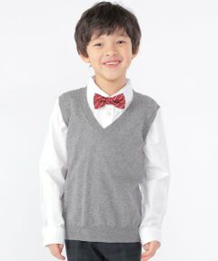SHIPS / シップス ベスト | SHIPS KIDS:100〜130cm / 14GG Vネック ベスト